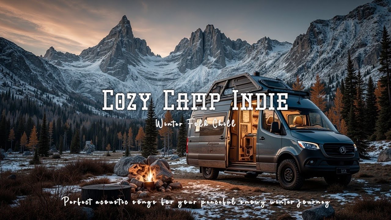 Зимний Плейлист Инди-Фолк ~ Уютные Акустические Песни для Снежного Кемпинга и Тихих Ночей