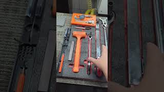Kaizen Foam used for standardizing tooling at machines