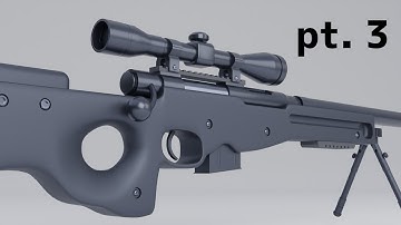 Blender L96A1 3DCG Modeling for Beginner - part3