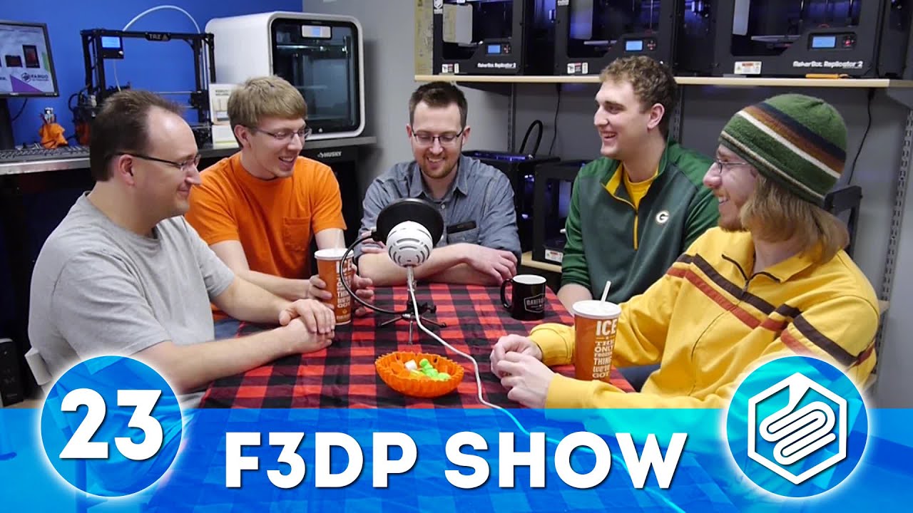F3DPS Episode 23 - Education and LulzBot News