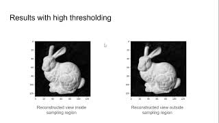 Sagnik Ghosh: Light Field Reconstruction Using Sparsity in the Continuous Fourier Domain