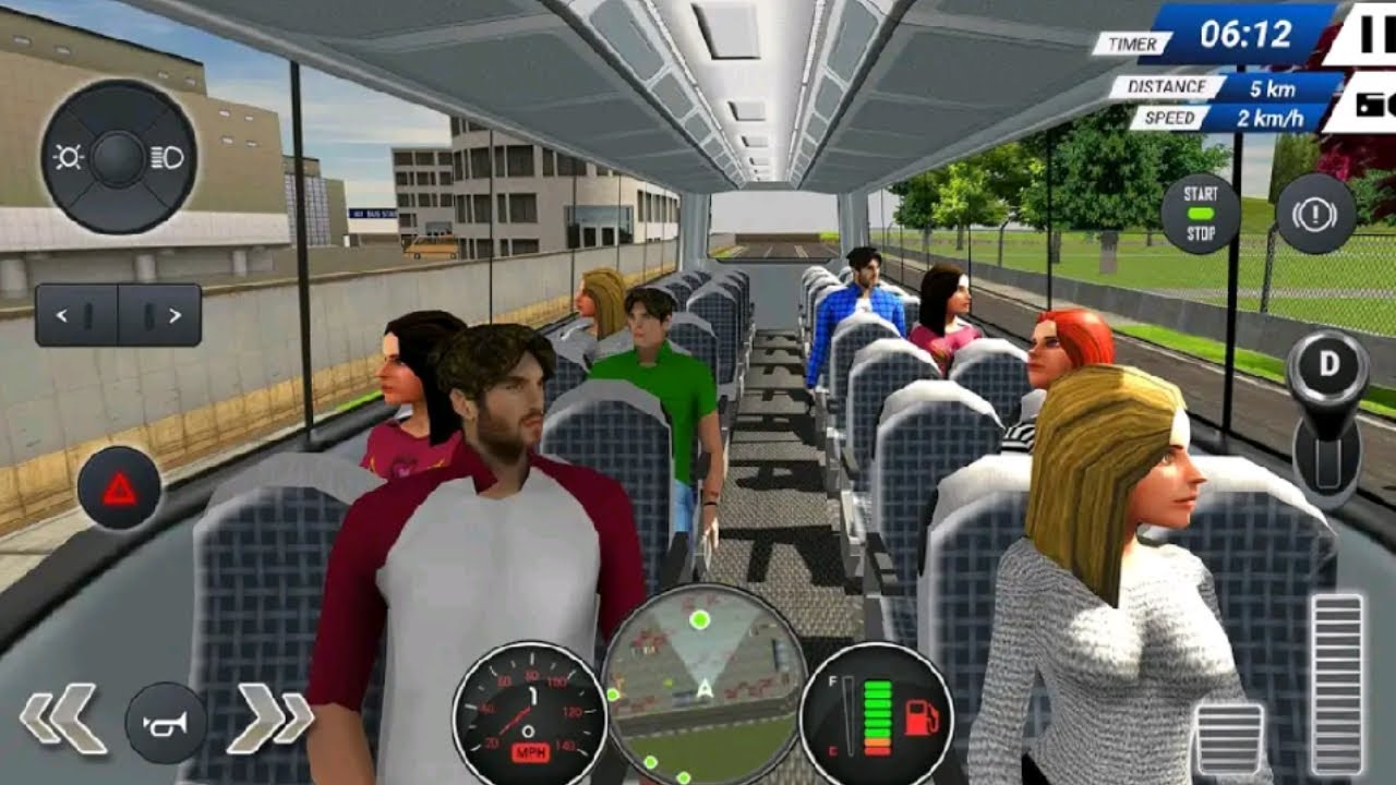 Bus simulator 2019 free games-offline games.