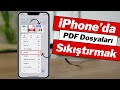 iPhone'da PDF Dosyaları .zip Olarak Sıkıştırmak | Compress PDF File on iPhone