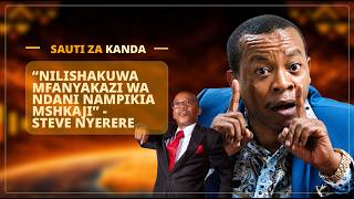 Download Lagu “NILISHAKUWA MFANYAKAZI WA NDANI NAMPIKIA MSHKAJI, STORY YANGU UNATENGENEZA EP800” - STEVE NYERERE Download Lagu “NILISHAKUWA MFANYAKAZI WA NDANI NAMPIKIA MSHKAJI, STORY YANGU UNATENGENEZA EP800” - STEVE NYERERE