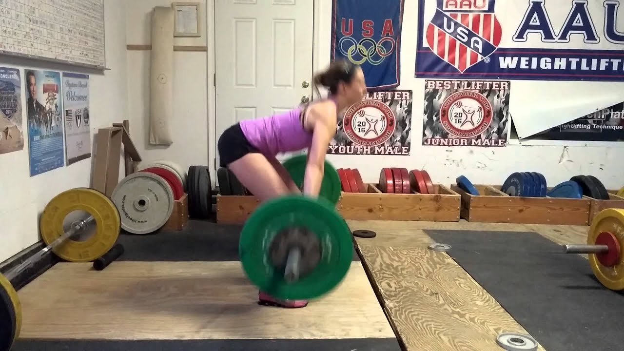 Amy Goldstein 40kg Sn @ MTHall 3-6-16