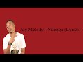 Jay Melody -  (Ndonga Lyrics Video)