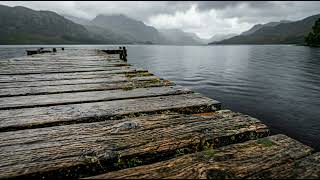 Scottish Loch Jetty 🌧️ Lofi Beats to Relax / Study / Sleep - 2 hrs