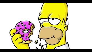 Homer drops his donut dohhh