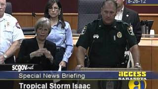 Tropical Storm Isaac Briefing - Tom Knight