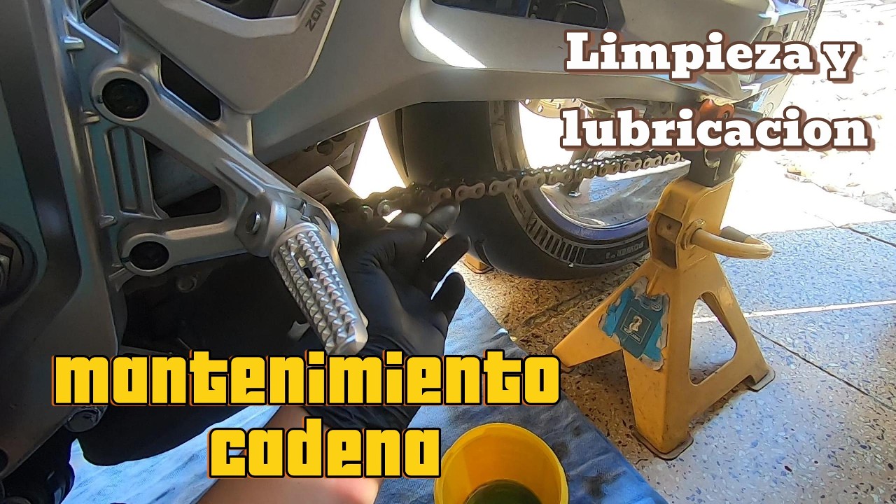 Mantenimiento Cadena - Zontes 703RR