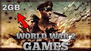 TOP 5 world war games for low end pc | best world war 2 games screenshot 5