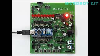 1.Led Blinking Program For Mb521 Nano Experiment Board