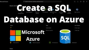 Set Up Microsoft Azure SQL Server and SQL Database on Azure Cloud | Tutorial