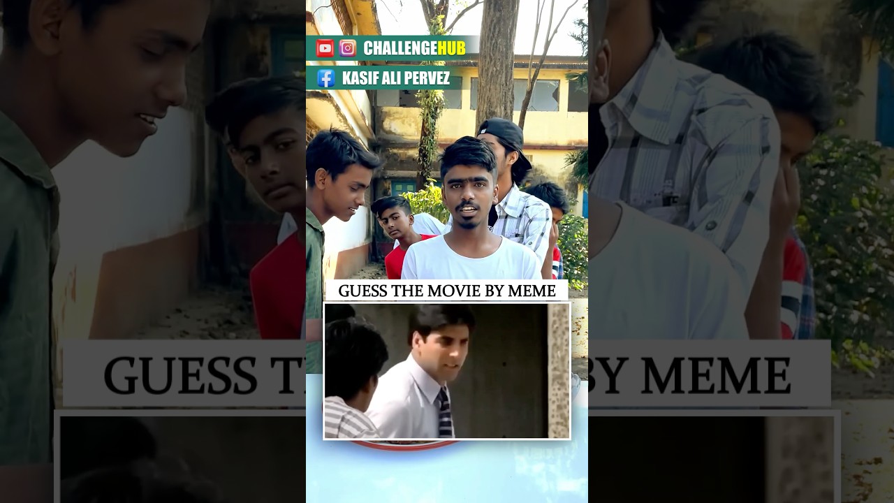 Guess the Bollywood Movie by Meme 🤩 