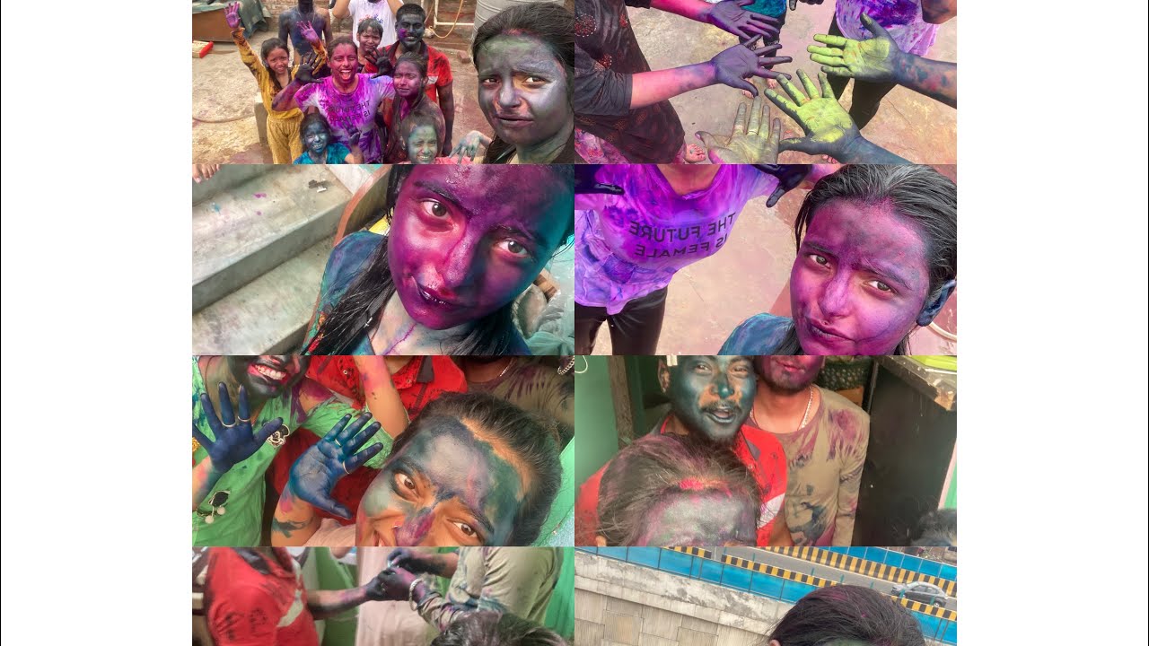 Holi prank video