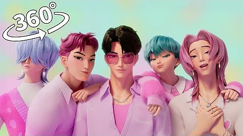 Can you Find all hidden Saja boys from kpop demon hunter in 360°/kpop 360° vr (8k)