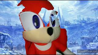 Sonic and Knuckles green screen test