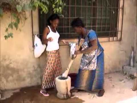 Igname pilé - YouTube