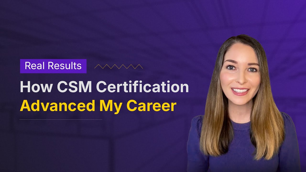 Csm Course Developer to Scrum Master: Transforming Career with CSM Course - YouTube