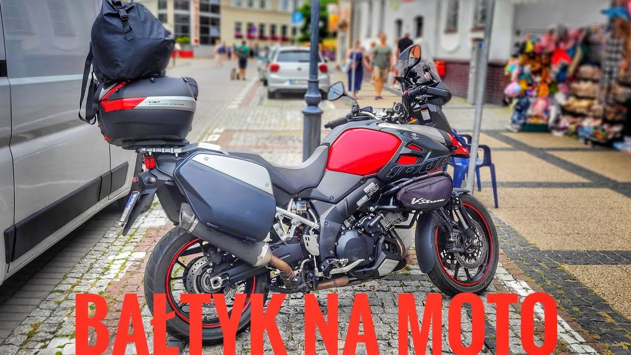 Polska jest piękna - motocyklem wzdłuż wybrzeża Morza Bałtyckiego cz.1 suzuki  v-strom DL1000