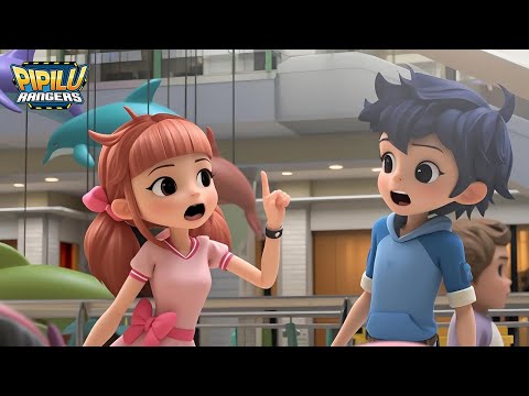 Pipilu Rangers Transforms Safely And Saves The Children Trapped In The Building Animation Cartoon 