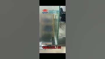 Cách Lắp Đặt Vách Kính Cường Lực #shorts