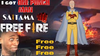 Get Free Saitama Bundle Free | One Punch Man 👊 |Free Fire 🔥 | Medal SR Gaming 🏅| screenshot 2