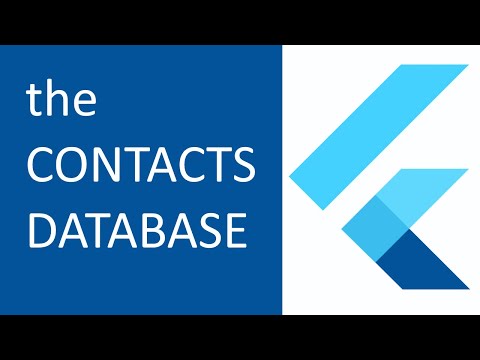Introducing the Contacts Database