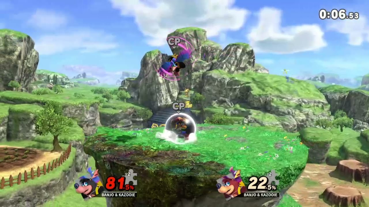 【クルクルやまのふもと (バンジョーとカズーイの大冒険)】バンジョー&カズーイ VS バンジョー&カズーイ【スマブラSP BGM (SPアレンジ)】