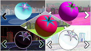 Tomato balls happy colors and filters challenge - going balls game - walkthrough levels 2406 to 2411