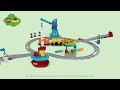 Video: LEGO® 10875 DUPLO Town Kravas vilciens