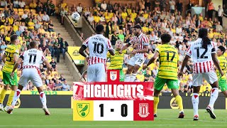 Potters Edged Out In Norfolk Norwich City 1 - 0 Stoke City Highlights