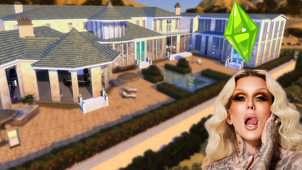 Building Jeffree Star's Hidden Hills Mansion in The Sims 4