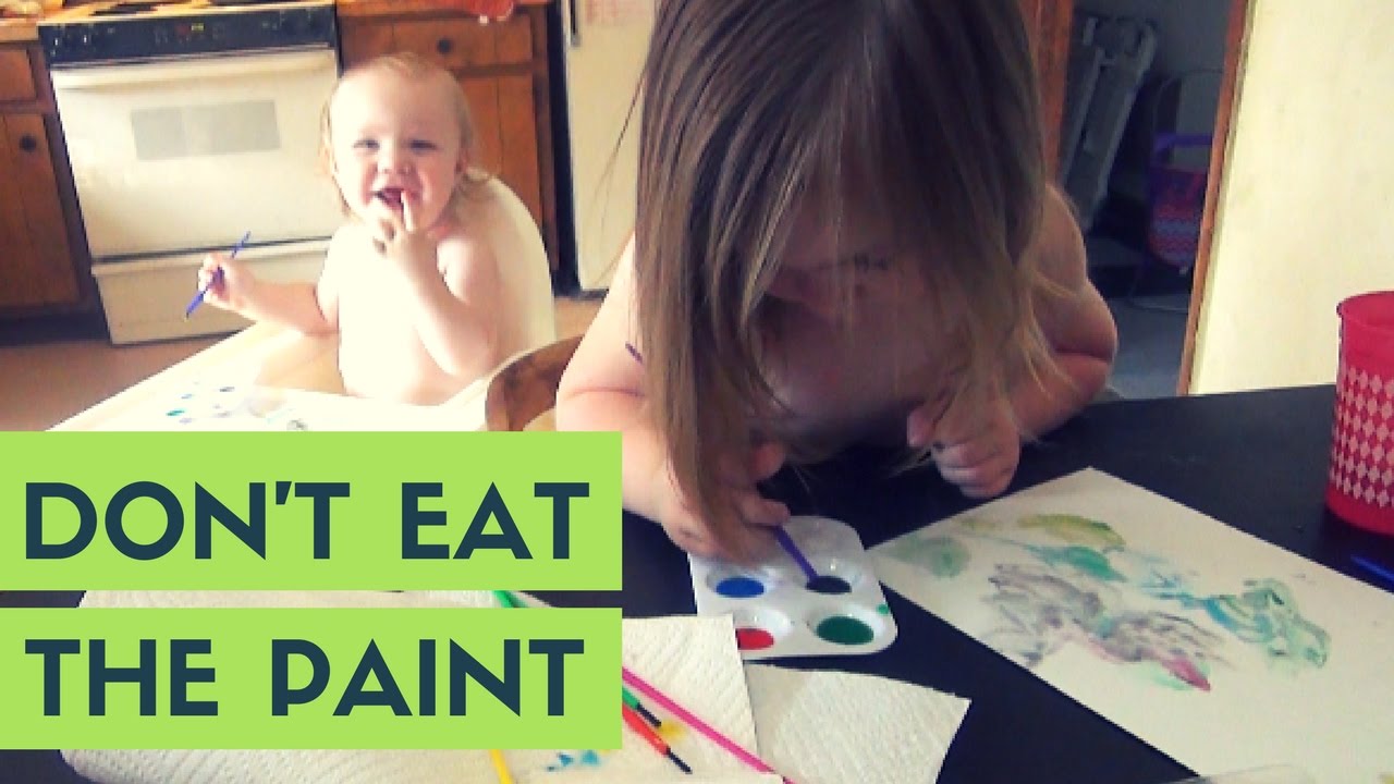 Don't eat the paint! YouTube