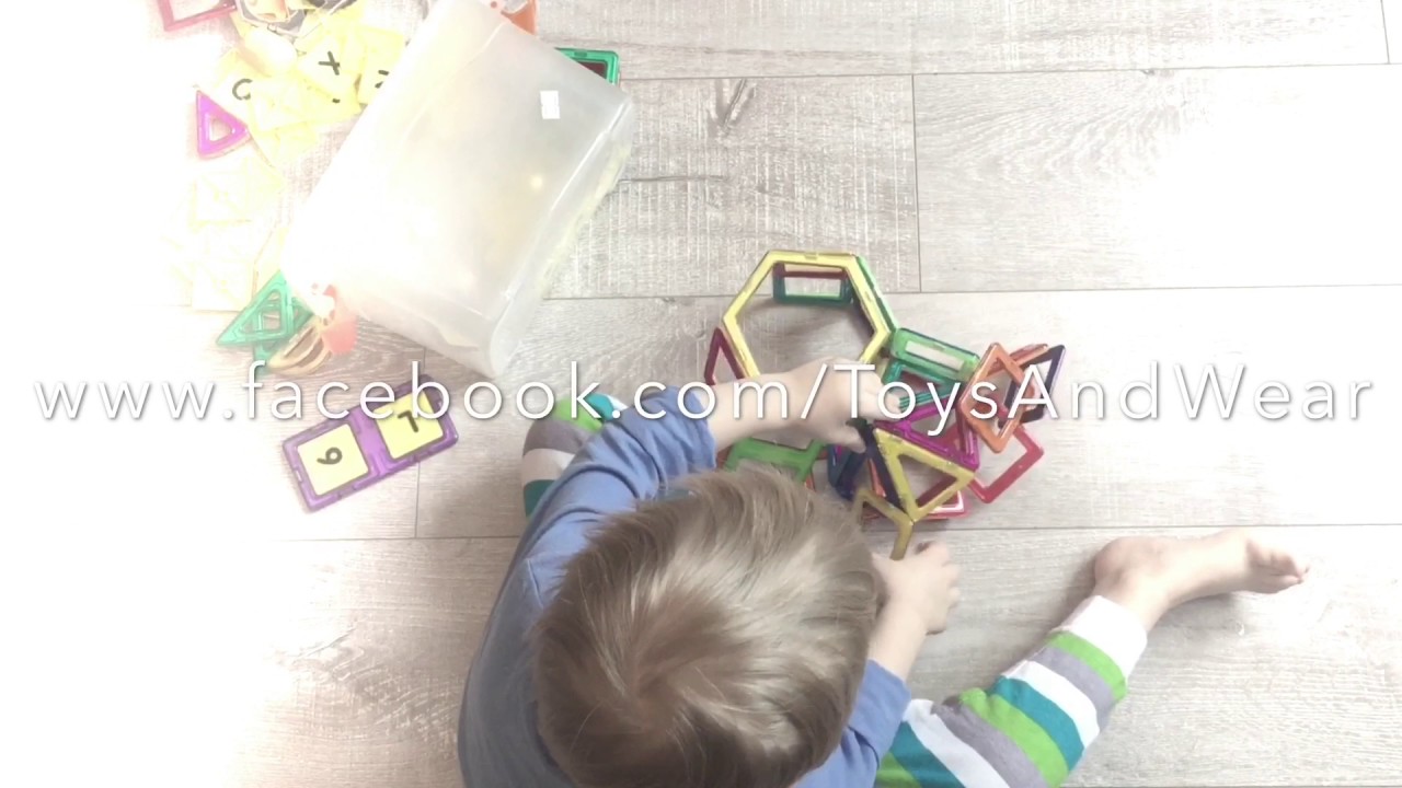 Купить Магнитный Конструктор аналог Магформерс - YouTube