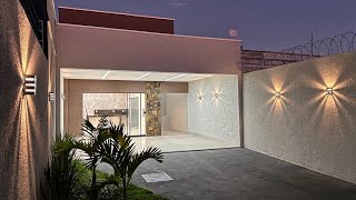 Super projeto em meio lote | Piscina + Área Gourmet - Rês. Canadá - Goiânia