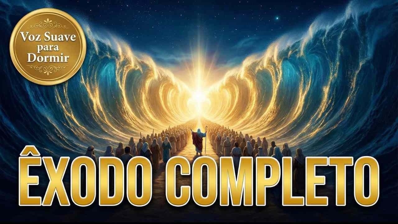 O LIVRO DE ÊXODO COMPLETO: A Libertação do Povo de Deus (Áudio Bíblia Narrada)