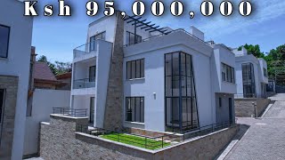 Inside a Ksh 95,000,000 Modern Contemporary 3 Level 5 Bedrooms Townhouse in a Wealthy Neighbourhood
