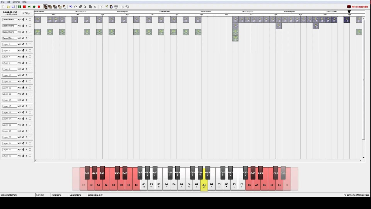 Glass of Water (Discord's Song) MLP Minecraft Noteblocks.