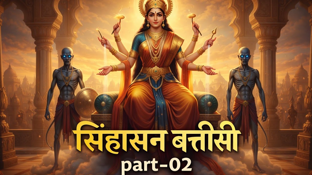 सिंहासन बत्तीसी | part-02 | 32पुतलियों की रहस्यमयी कहानियां | Singhasan ...
