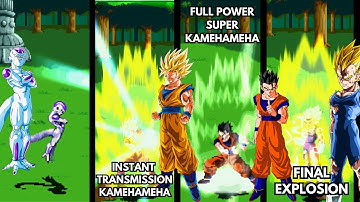 Epic Dragon Ball Mugen 2007 Showdown: Goku, Gohan & Vegeta vs. Frieza #mugen #dragonball