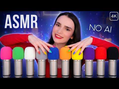 ASMR Mic Scratching BUT the Covers CHANGE COLOR Every 30 Secs! 🌈 (NO Green Screen) No Talking Sleep