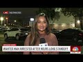 Wanted man arrested after hourslong standoff at Westminster building