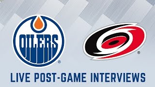 Details ARCHIVE | Post-Game Interviews vs. Hurricanes Update