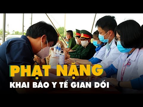 Video Phạt nặng hai công nhân làm việc ở ổ dịch Cẩm Giàng... - youtube