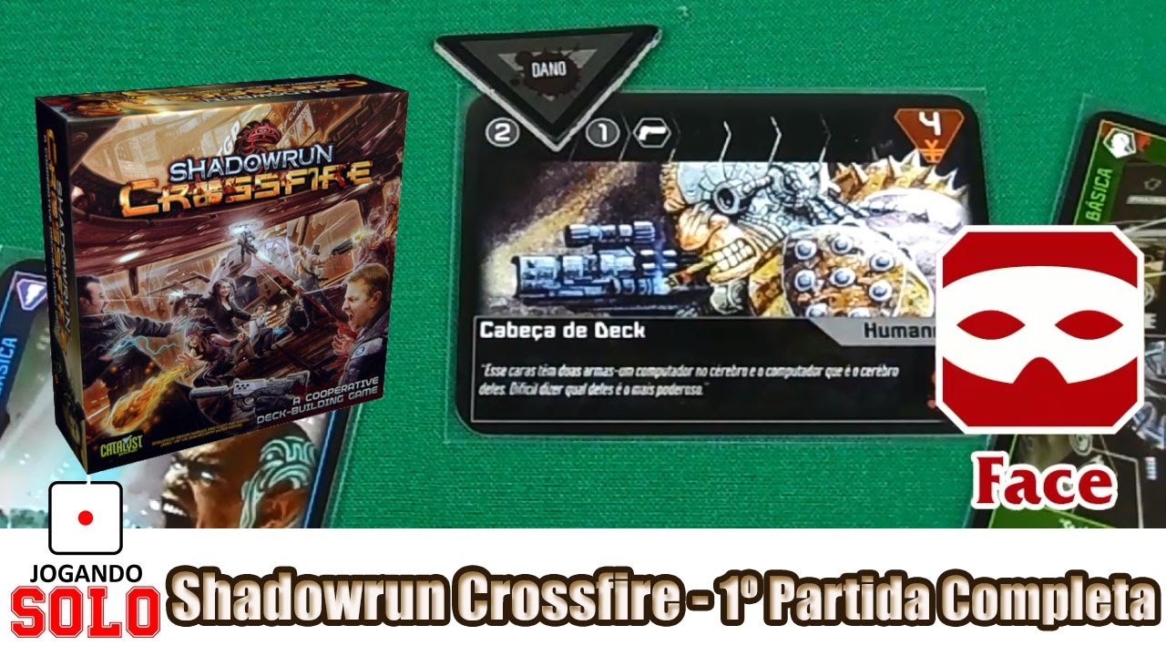 Shadowrun Crossfire 1º Partida Completa