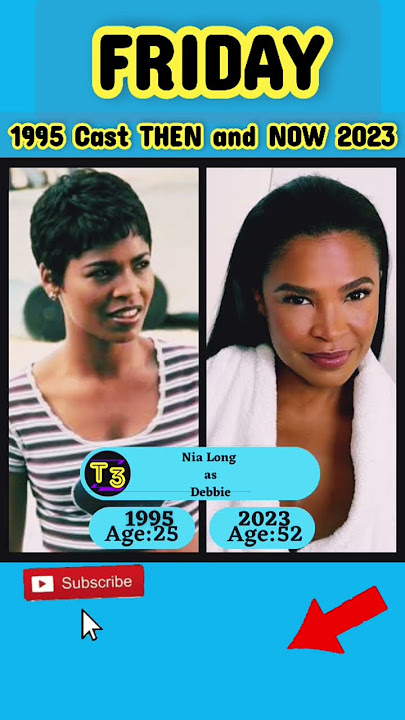 FRIDAY cast Then and Now (1995vs2023)