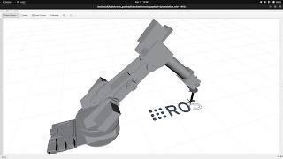 5-DOF Robot Arm Draws the ROS Logo | ROS 2 Humble + Gazebo [UTADEO]