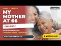 My Mother at Sixty-Six Class 12 English | Full Poem One-Shot | NCERT Board Special 2026
