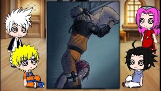 🥀Team Kakashi reacts to funny tiktoks // Gacha club // NABIN;